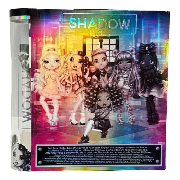 MGA Shadow  High Nicole Steele Grayscale with Two Outfits Rainbow High New - Picture 3 of 9